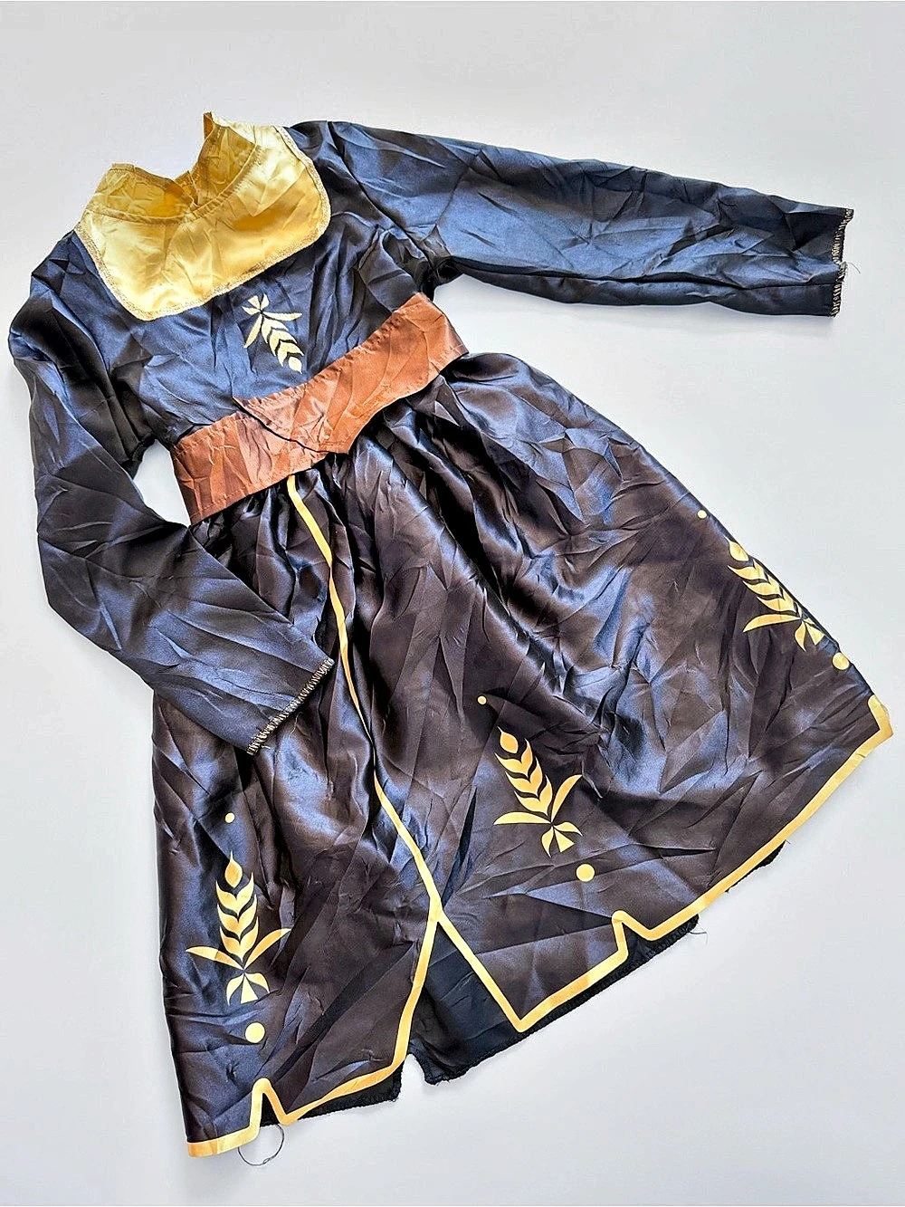Disney 4-6Y Frozen 2 Anna Travel Adventure Costume Dress
